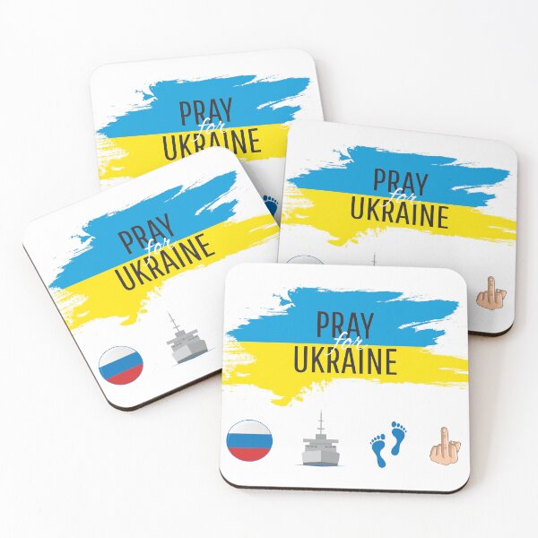 Aperçu de l'œuvre Priez pour l'Ukraine créée et vendue par amazingpic.