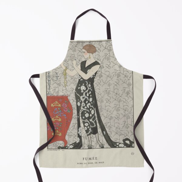 Item preview, 1920s Art Deco Fashion Illustration by George Barbier - Gazette du Bon Ton - Fumée designed and sold by cutesy.