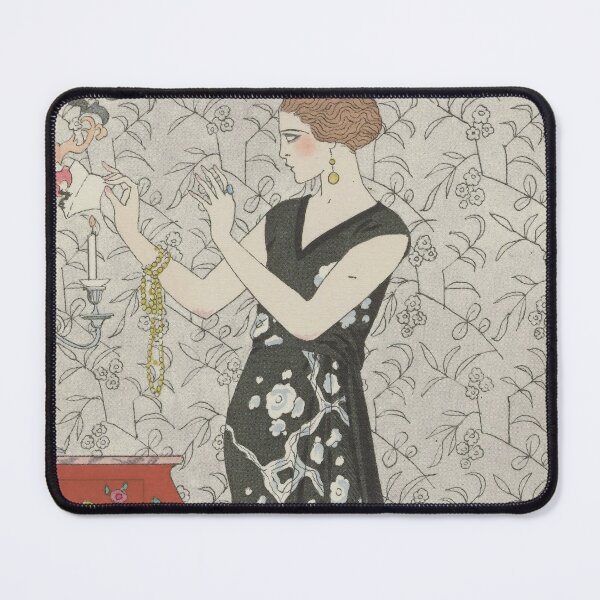 Item preview, 1920s Art Deco Fashion Illustration by George Barbier - Gazette du Bon Ton - Fumée designed and sold by cutesy.