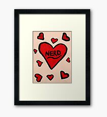 Nerd Love Framed Print
