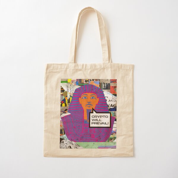 Crypto will prevail! Cotton Tote Bag