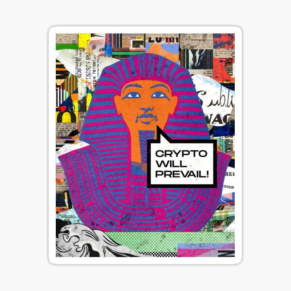 Crypto will prevail! Sticker