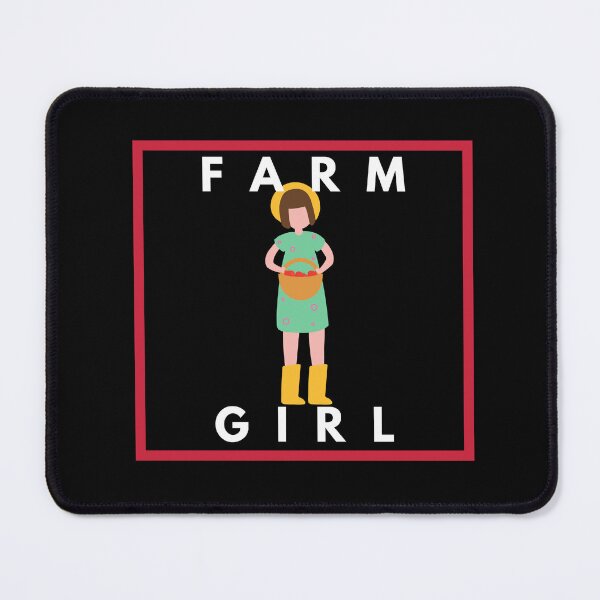 Item preview, girl farmer, farming girl, farm women, farming, the farm life, women farming designed and sold by Shirtazy.
