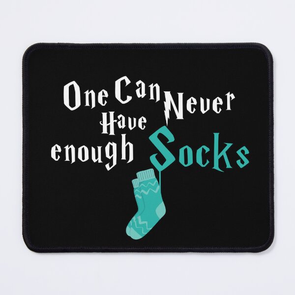 Item preview, Harry P, One Can Never Have Enough Socks, socks quote designed and sold by theDlab.