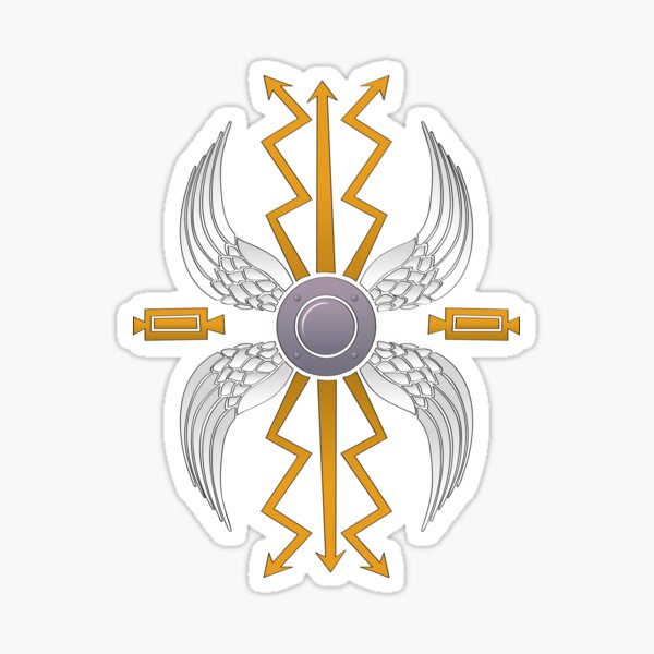 Scutum - Escudo Romano Pegatina