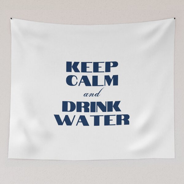 Item preview, Keep Calm and Drink Water designed and sold by YourMinimalist-.
