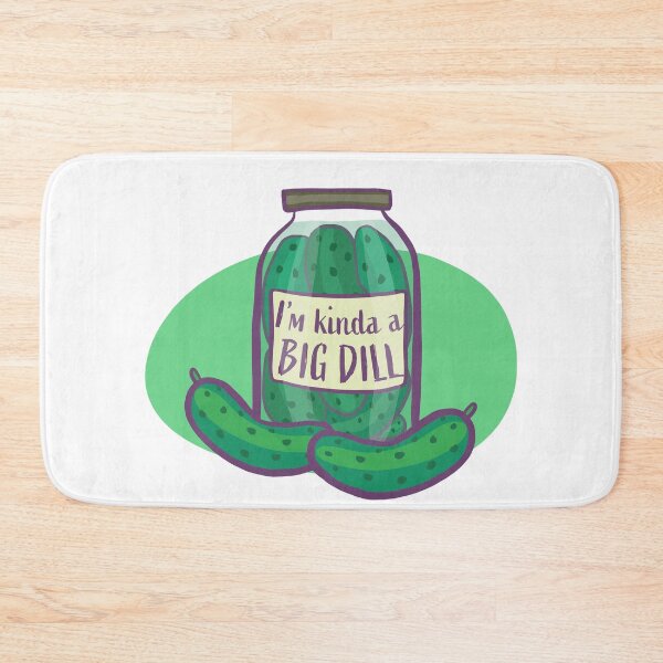 Item preview, I'm Kind Of A Big Dill In A Jar! Funny Pickle designed and sold by Ryphna.