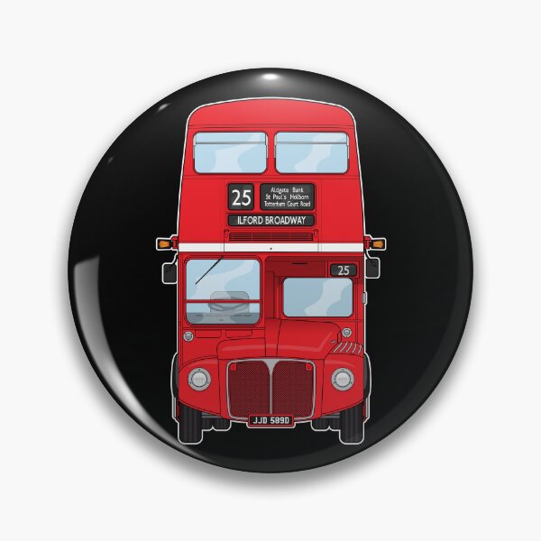 Item preview, London Routemaster RM2589 JJD589D Illustration Classic, RETRO Nostalgia designed and sold by BFXIII.