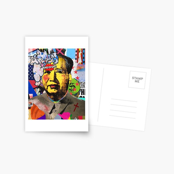 Meow the Mao Postcard