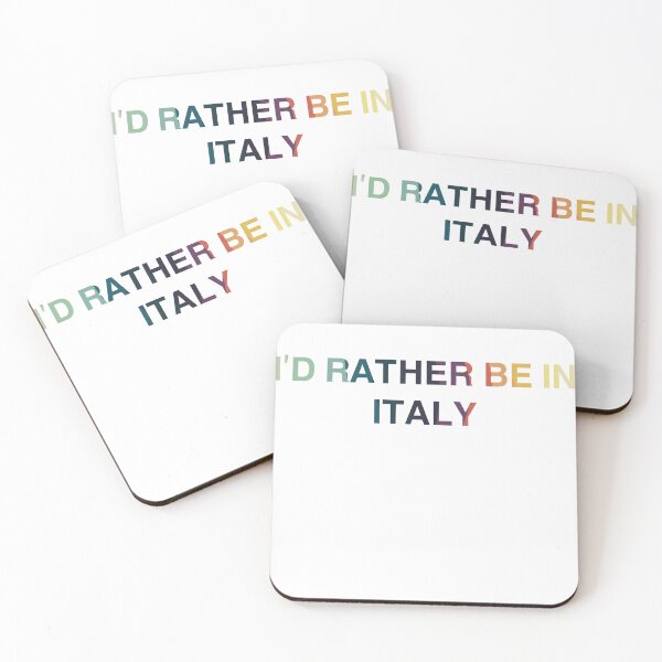 Item preview, I’d Rather Be In Italy designed and sold by Immdesigner.