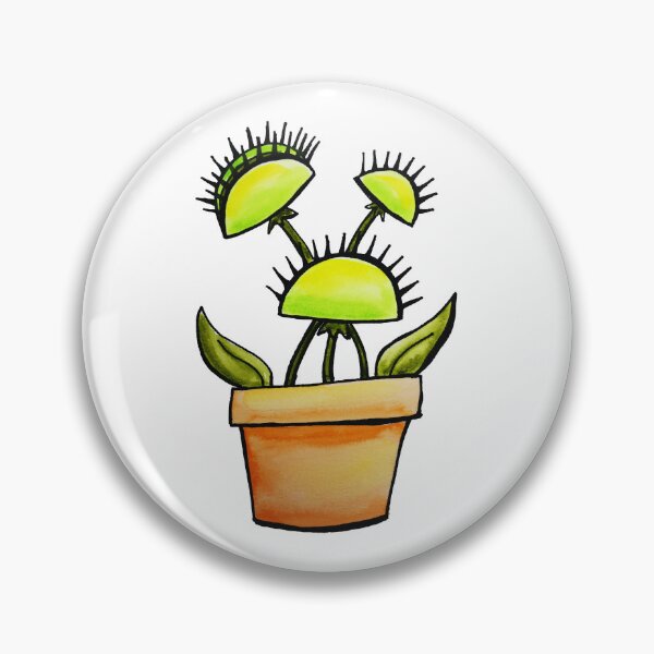 Item preview, Venus Fly Trap Watercolor designed and sold by kmstudio.