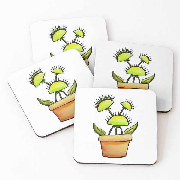 Item preview, Venus Fly Trap Watercolor designed and sold by kmstudio.