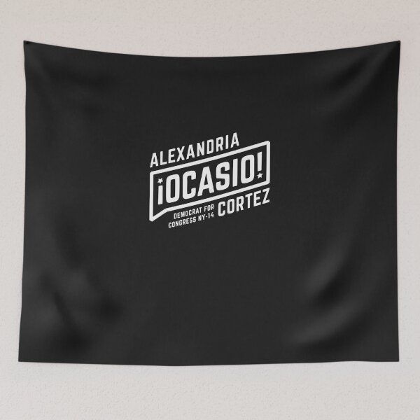 Item preview, Alexandria Ocasio Cortez Essential T-Shirt designed and sold by AlessanParisi.