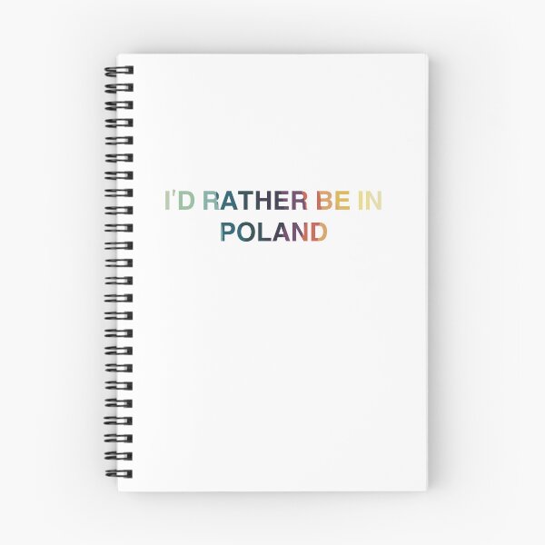 Item preview, I’d Rather Be In Poland designed and sold by Immdesigner.