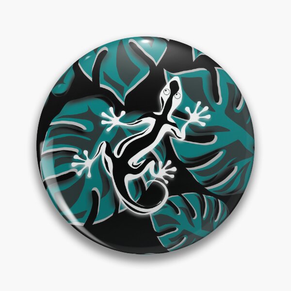 Item preview, Gecko And Green Leaf Pattern designed and sold by TMBTM.