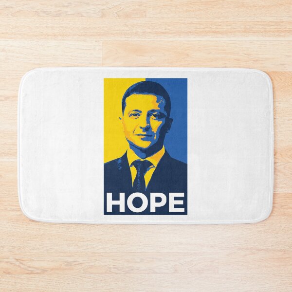 Item preview, Ukraine President Volodymyr Zelensky Hope  designed and sold by The Junto Shop.
