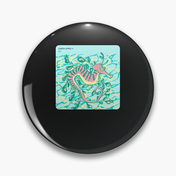 Item preview, Leafy Sea Dragon Paint Swatch Sticker designed and sold by NicoMayec.