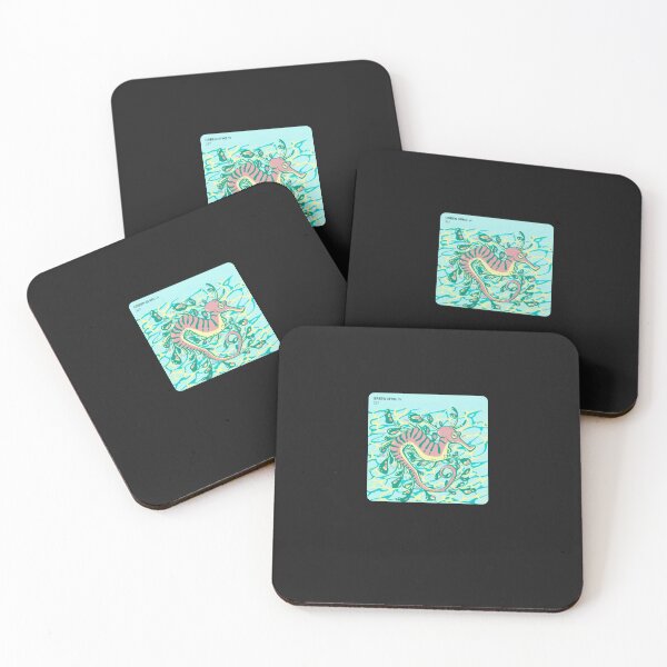 Item preview, Leafy Sea Dragon Paint Swatch Sticker designed and sold by NicoMayec.