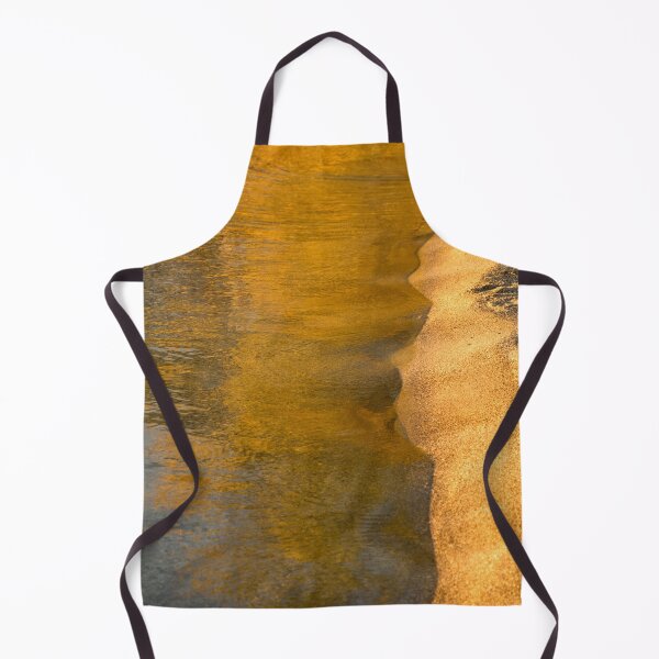 Item preview, Autumnal Silks - Fine Golden Reflections at the Beach designed and sold by Georgia Mizuleva.