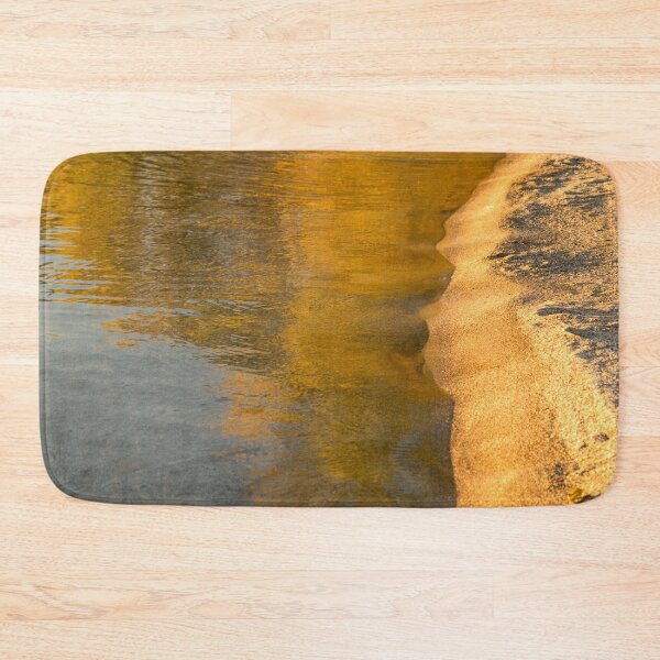 Item preview, Autumnal Silks - Fine Golden Reflections at the Beach designed and sold by Georgia Mizuleva.