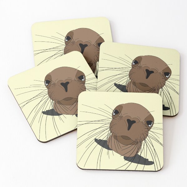 Item preview, Fur Seal Looks Into The Heart Cute Animals designed and sold by BigFatMistake.