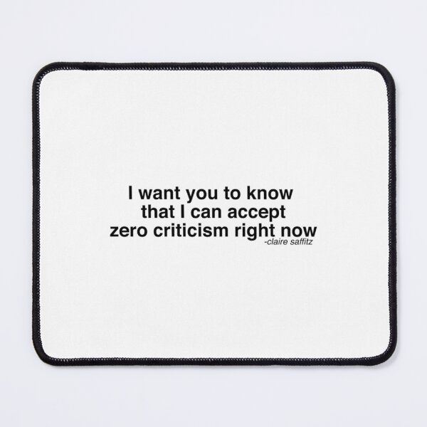 Item preview, zero criticism   designed and sold by Sonnikorelle.