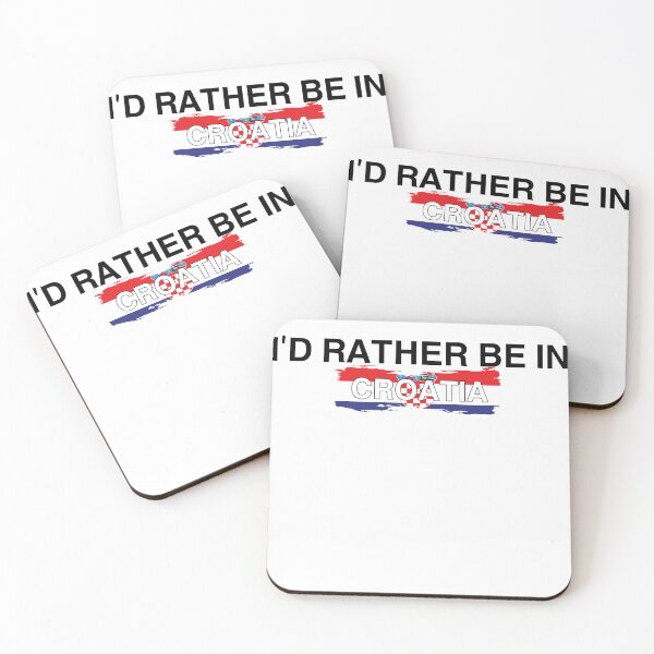 Item preview, Croatia Colorful Design, I’d Rather Be In Croatia designed and sold by Immdesigner.