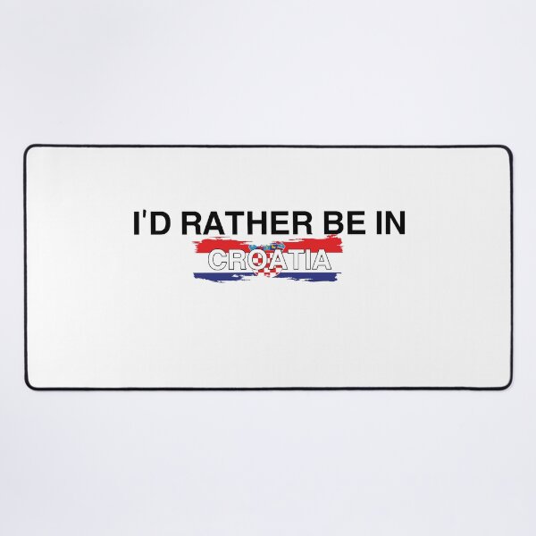 Item preview, Croatia Colorful Design, I’d Rather Be In Croatia designed and sold by Immdesigner.