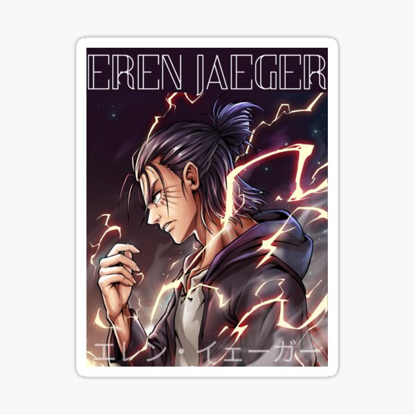 Eren Jaeger : Fabmandou Sticker
