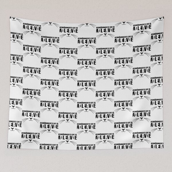 Item preview, Schrödinger Theory of the cat   designed and sold by Sonnikorelle.