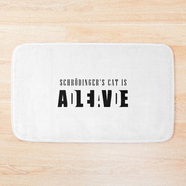 Item preview, Schrödinger_s cat is ADLEIAVDE designed and sold by Sonnikorelle.