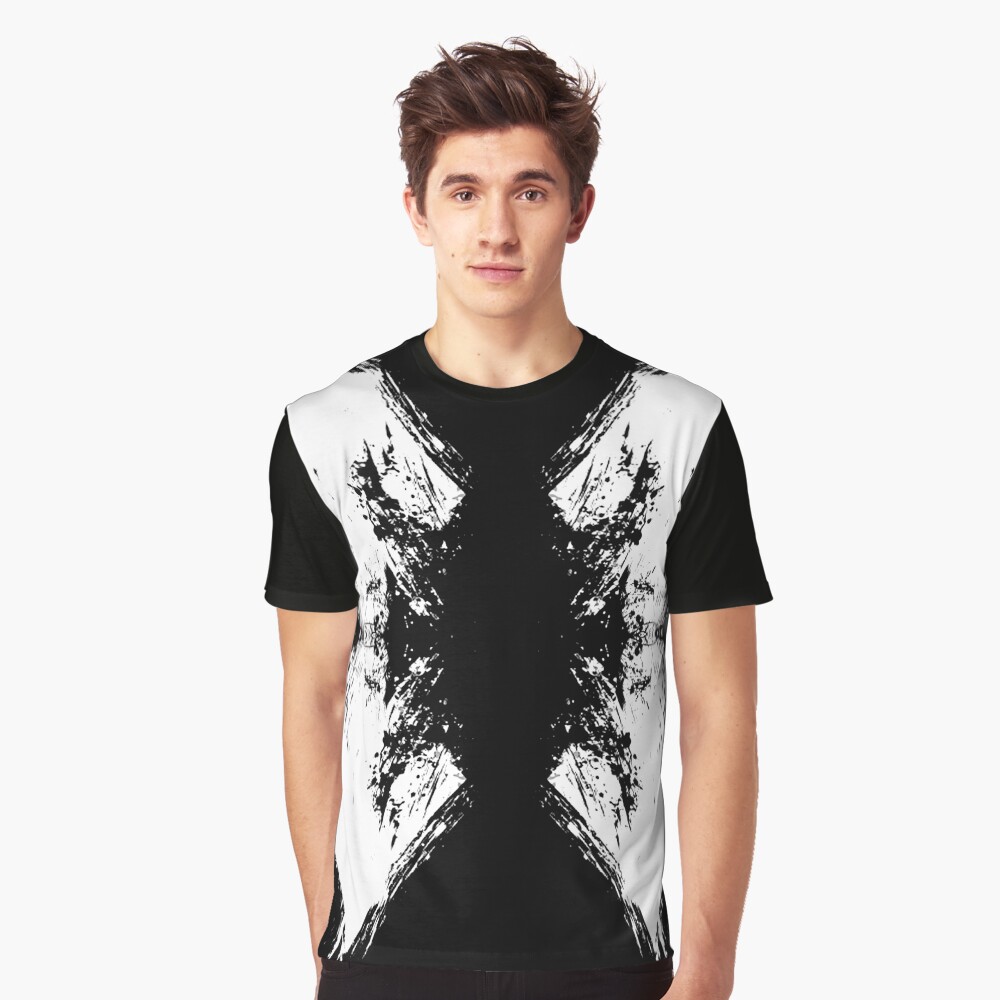 "The White Spots On Black Background, fantastic design." Tshirt by