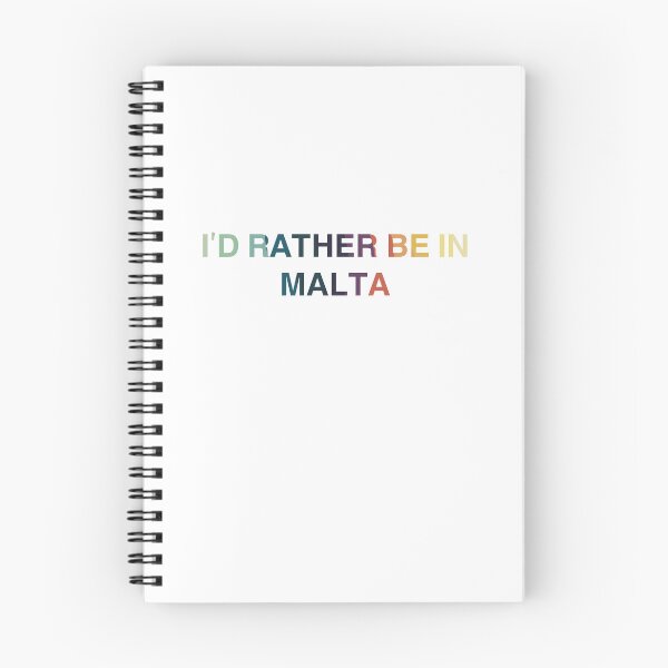 Item preview, I’d Rather Be In Malta designed and sold by Immdesigner.