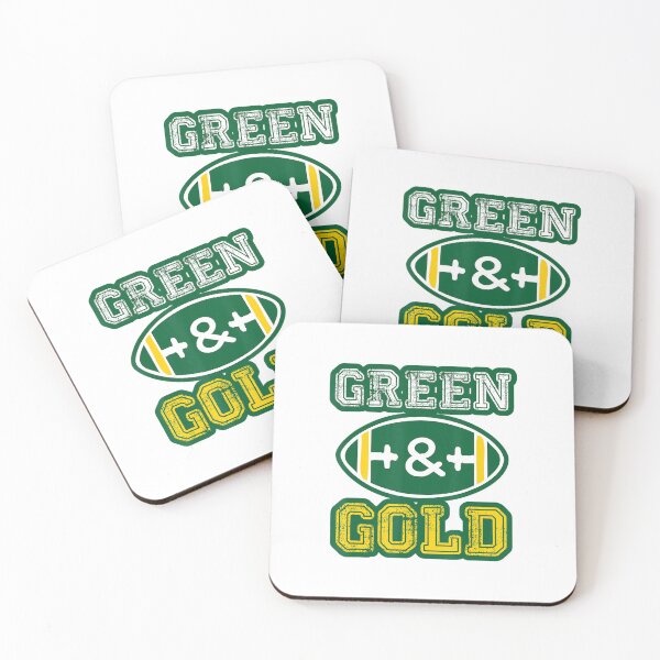 Item preview, Green and Gold Green Bay Team Fan  designed and sold by blackspiderkid.