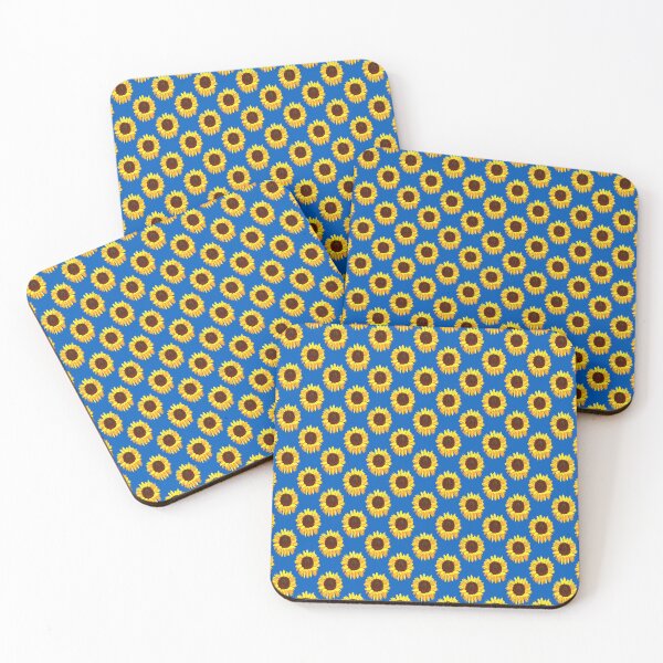 Item preview, Energizing Yellow Sunflower Polka Dot Pattern designed and sold by taiche.