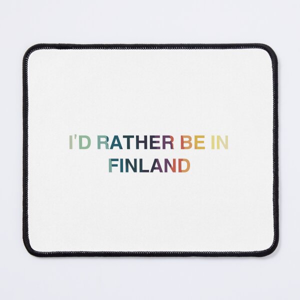 Item preview, Finland Colorful Design, I’d Rather Be In Finland designed and sold by Immdesigner.