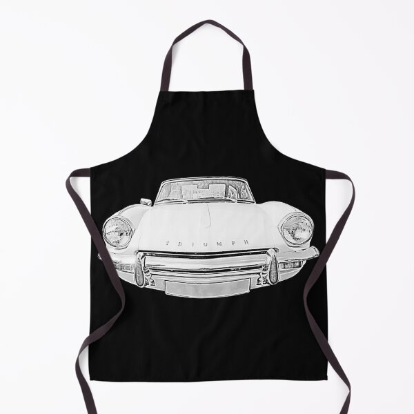 Item preview, Triumph Spitfire Mk3 1960s British classic car monochrome designed and sold by soitwouldseem.