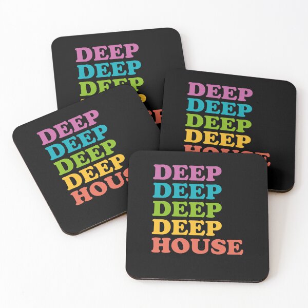 Item preview, Deep House - House Music EDM DJ Retro designed and sold by mBshirts.
