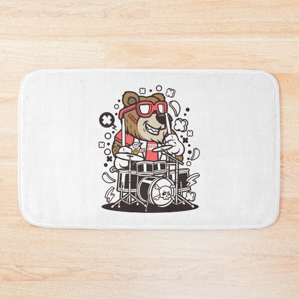 Item preview, Bear Drummer designed and sold by Tia-Ako.