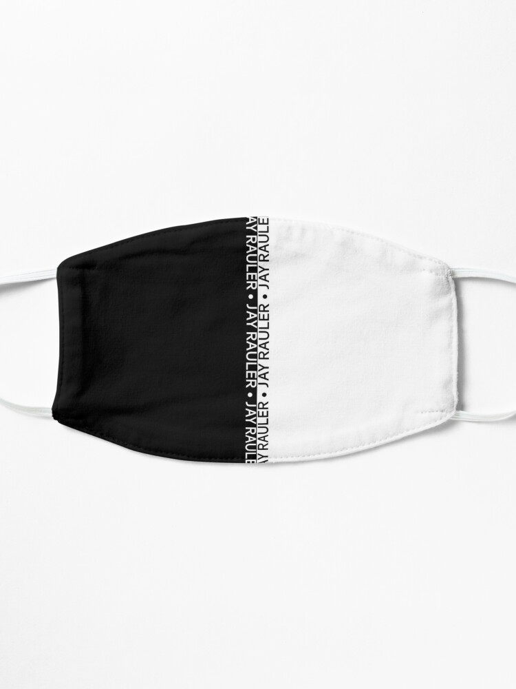 Mask, Jay Rauler Split Black And White Face Mask Dustproof Breathable Reusable Adjustable Washable Bandana designed and sold by jayrauler