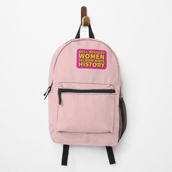 Item preview, Well behaved women seldom made history - Feminist quote designed and sold by Theleochick.