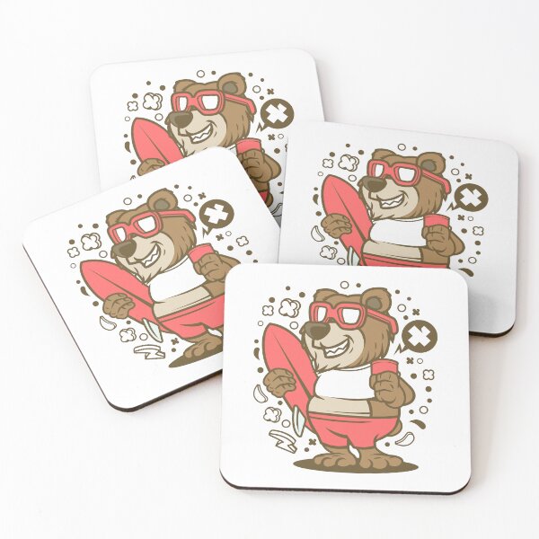 Item preview, Bear Surfer designed and sold by Tia-Ako.