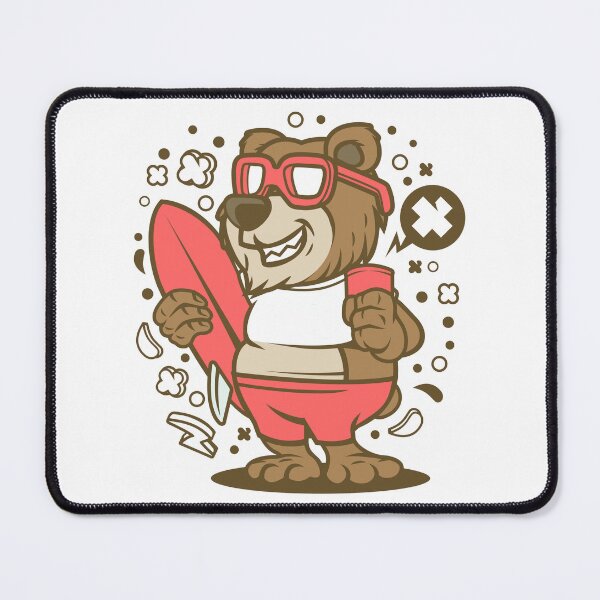 Item preview, Bear Surfer designed and sold by Tia-Ako.