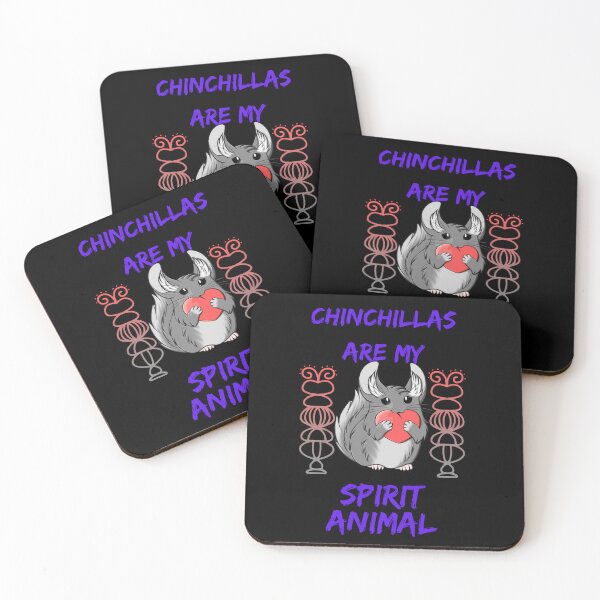 Item preview, Chinchillas Are My Spirit Animal designed and sold by "Your personal designer".