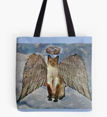 Do Cats Have Guardian Angels? Tote Bag