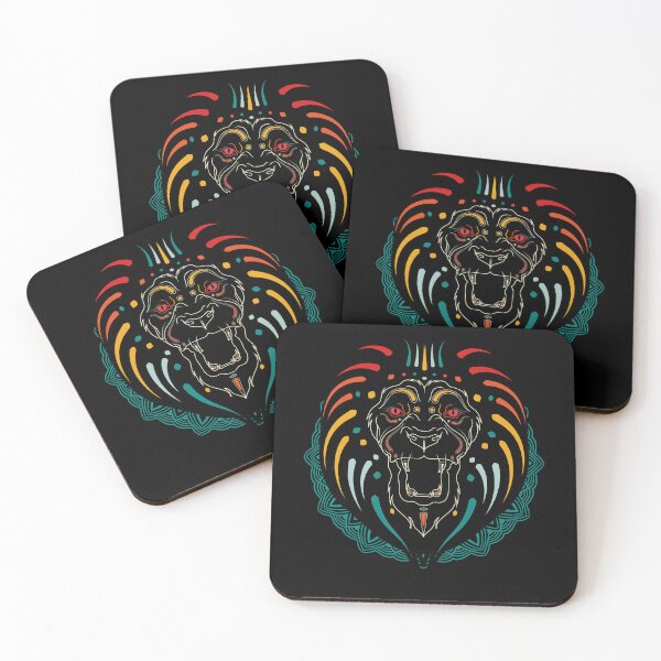 Item preview, Colorful Mandala African Animal Safari Lion designed and sold by bestshirtdesign.