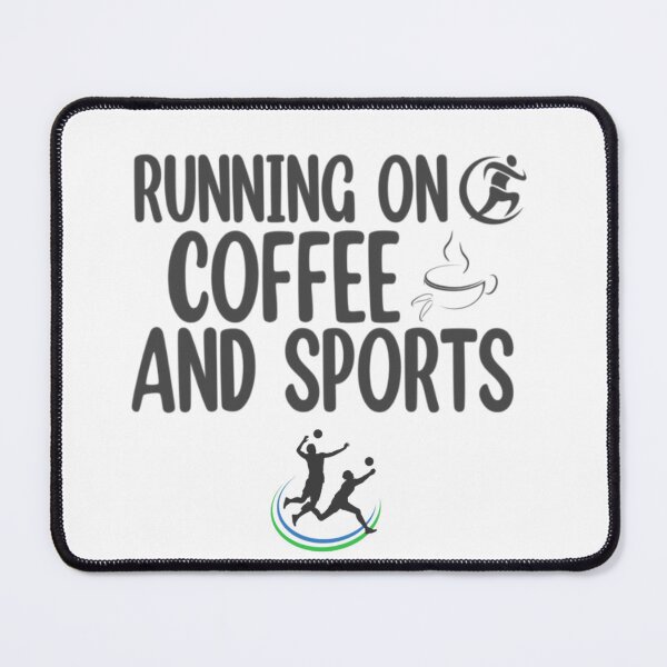 Item preview, Running on coffee and sports designed and sold by Mr Wolf.