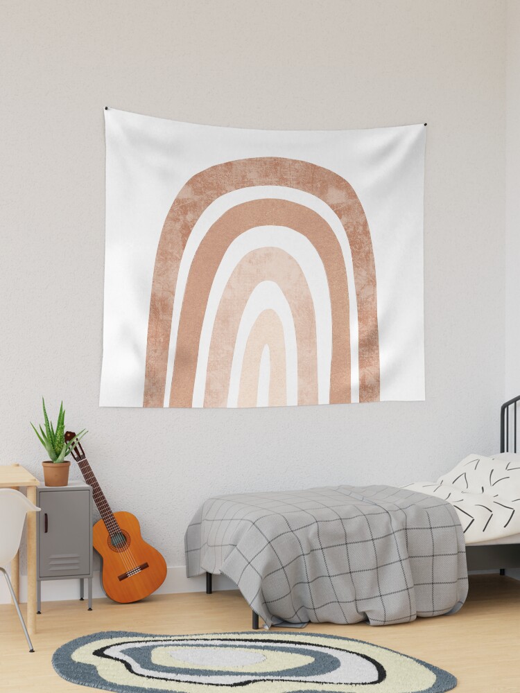 Neutral boho Rainbow Tapestry for Sale by Miss Belle Redbubble