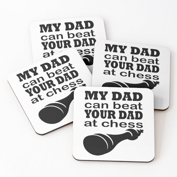Item preview, my dad can beat your dad at chess designed and sold by JaMatt1983.