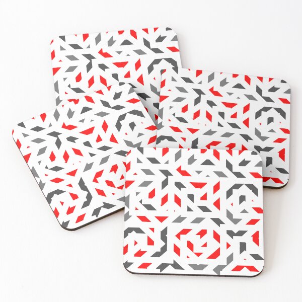 Item preview, intricate pattern red and grey colors designed and sold by Ferit Kurt.